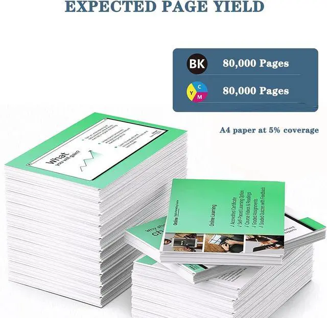 Alt view image 3 of 7 - Compatible 76C0PK0 76C0PV0 Photo Conductor Unit for Lexmark CS921de CS923de CX920de CX921de CX922de CX923dte CX924dte CX924dxe Printer, High Yield 80,000Pages Black