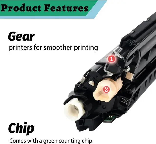 Alt view image 4 of 7 - C925X72G C925X73G C925X74G C925X75G Drum Unit Replacement Compatible for Lexmark C925 C925DE X925 X925DE Printer Black