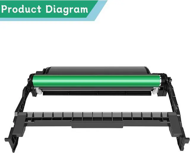 Alt view image 6 of 7 - WC3215 Drum Unit Replacement Compatible for Xerox WorkCentre 3215 3225 for Phaser 3052 3260 Printer 1 Black