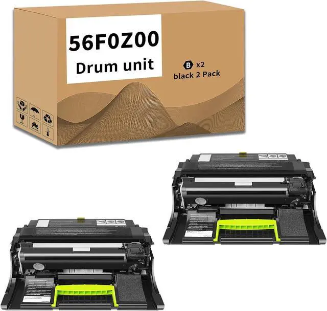 Main image of 56F0Z00 Drum Unit Replacement Compatible for Lexmark M3250 XM3250 Printer 2 Black