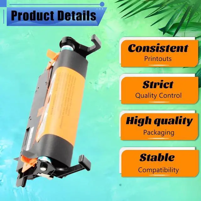 Alt view image 4 of 7 - Compatible Replacement for Canon GPR22 Drum Unit High Capacity Works for ImageRUNNER 1023 1023iF 1023N 1025 1025iF 1025N Printer 35000 Pages 1 Pack