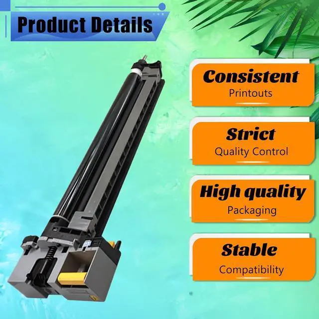 Alt view image 4 of 7 - Compatible Replacement for Kyocera DK-6115 Drum Unit High Capacity Works for 2520i 2510i M4125idn M4132idn M4226idn M4030idn M4230idn Printer 300000 Pages