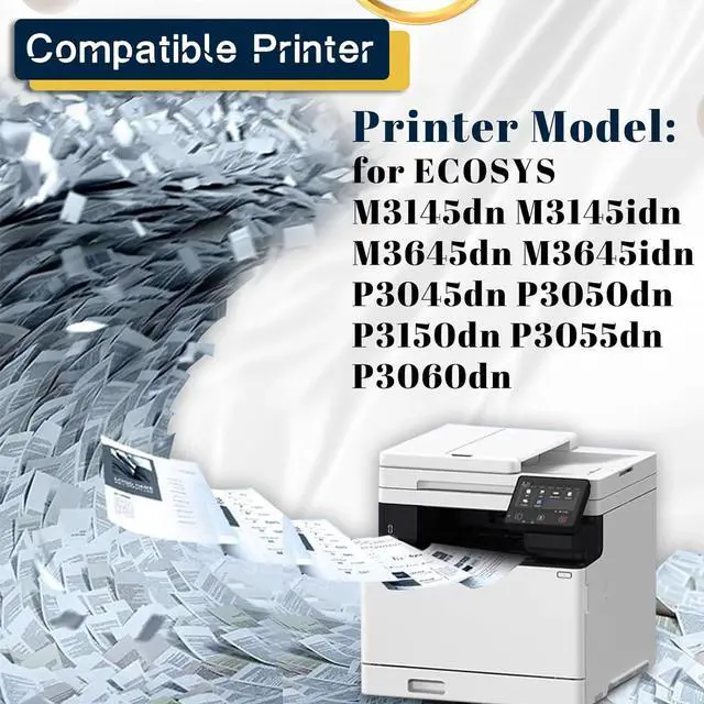 Alt view image 2 of 7 - Compatible Replacement for Kyocera DK3172 Drum Unit Work for ECOSYS M3145dn M3145idn 3645dn M3645idn P3045dn P3050dn P3150dn P3055dn P3060dn Printer 1 Pack
