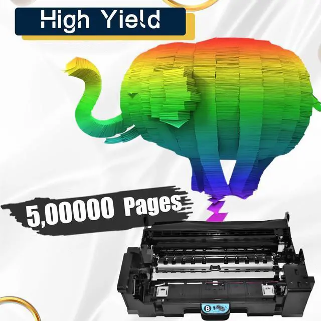 Alt view image 3 of 7 - Compatible Replacement for Kyocera DK3172 Drum Unit Work for ECOSYS M3145dn M3145idn 3645dn M3645idn P3045dn P3050dn P3150dn P3055dn P3060dn Printer 1 Pack