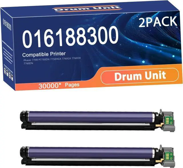 Main image of Compatible 016188300 Drum Unit Replacement for Xerox Printers to Use with Phaser 7700 P7750DN 7750HGX 7760GX 7760DX 7760DN Printer,Long-Lasting and Accurate 2Magenta