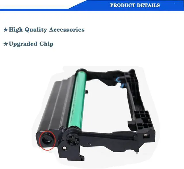 Alt view image 4 of 7 - B/MB2236 B220Z00 Black Imaging Unit Replacement Compatible for Lexmark B2236dw MB2236adw MB2236adwe Printer, High Yield 12,000 Pages 2Pack