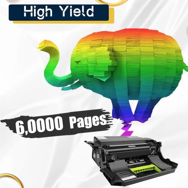 Alt view image 3 of 7 - Compatible Replacement for Konica Minolta IUP20 Drum Unit High Capacity Works for Bizhub 4050 4750 4700P Printer 60000 Pages