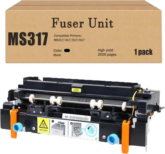 Main image of MS317dn Replacement Fuser Unit for Lexmark 40X8023 MS317 Compatible with MS317 417 517 617 Printers, 110V/120V