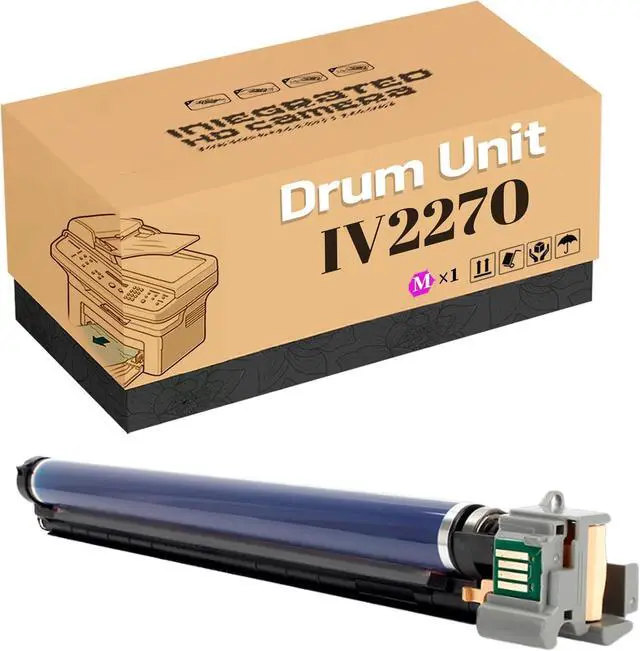 Main image of Compatible for Xerox IV2270 Drum Unit Works for DocuCentre-IV C2270 C3370 C4470 C5570 V C2275 C3373 C3375 C4475 Printer,Drum Cartridge/Imaging Unit Magenta 1 Pack