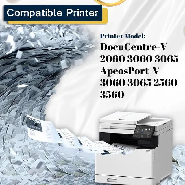 Alt view image 2 of 7 - Compatible for Xerox V2060 Drum Unit Works for DocuCentre-V 2060 3060 3065 for ApeosPort-V 3060 3065 2560 3560 Printer,Drum Cartridge/Imaging Unit 160000 Pages