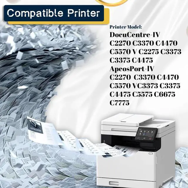 Alt view image 2 of 7 - Compatible for Xerox IV2270 Drum Unit Works for DocuCentre-IV C2270 C3370 C4470 C5570 V C2275 C3373 C3375 C4475 Printer,Drum Cartridge/Imaging Unit Magenta 1 Pack
