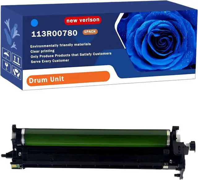 Main image of 113R00780 Drum Unit Compatible for Xerox VersaLink C7020 C7025 C7030 Printers, Capacity 87000 Pages, with Chip, Stable Output (1 Pack Cyan)