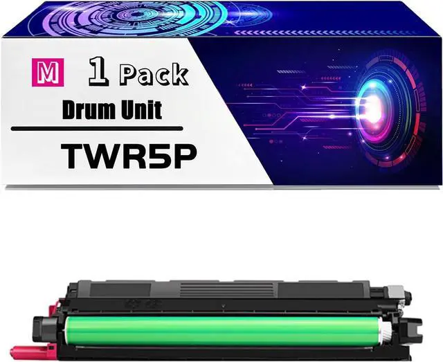 Main image of TWR5P Drum Unit is Compatible for Dell S3840cdn S3845cdn C2660dn C3760n C3760dn C3765dnf C2665dnf Printers, High Yield 60000 Pages, with Chip for Long-Lasting Durability (1 Pack Magenta)