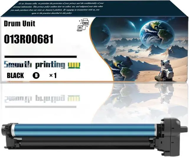 Main image of Replacement Parts Drum Unit 013R00681 Compatible with Xerox AltaLink C8130 C8135 C8145 C8155 C8170 Printers, Contains Chip and Clear Printing (1 Pack Black)