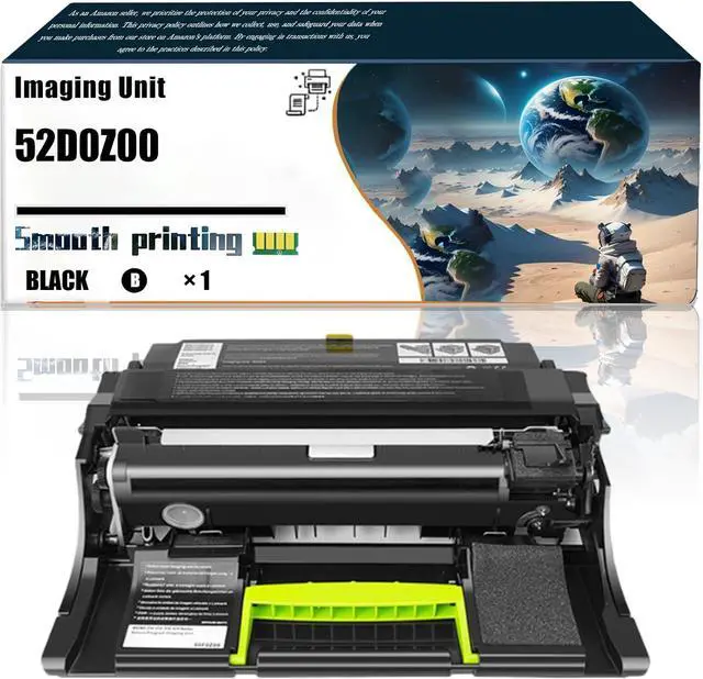 Main image of Replacement Parts Imaging Unit 52D0Z00 Compatible with Lexmark MX810de MX810dfe MX810dme MX810dte MX810dtfe Printers, Contains Chip and Clear Printing (Black)