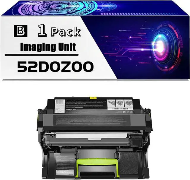 Main image of 52D0Z00 Imaging Unit is Compatible for Lexmark MS812de MS812dn MS812dtn MS817n MX710de MX710dhe MX711de MX711dhe Printers (1 Pack Black)