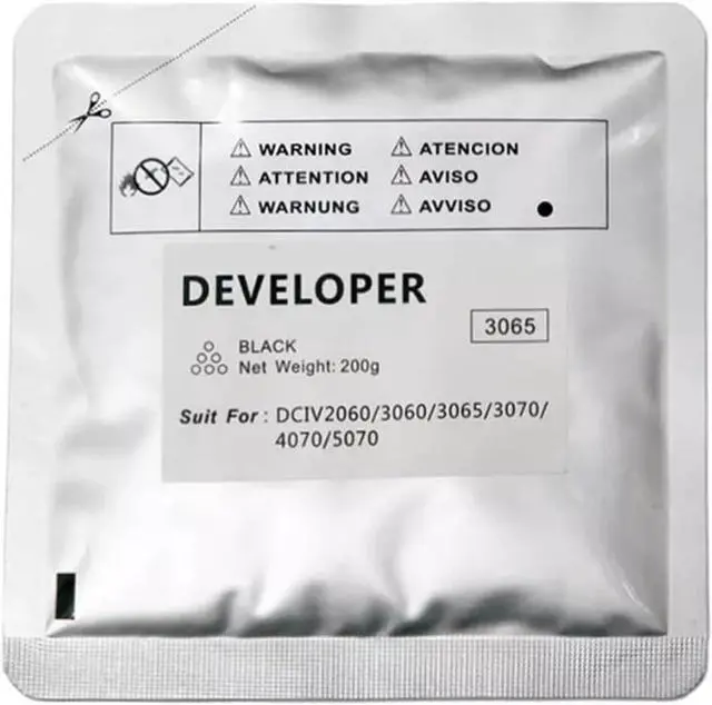 Alt view image 4 of 5 - 1PCS DC3065 Compatible for Xerox DCIV 2060 DCIV3060 DCIV 3065 DCIV 3070 DCIV 4070 DCIV5070 Developer Compatible 200g Black Copier