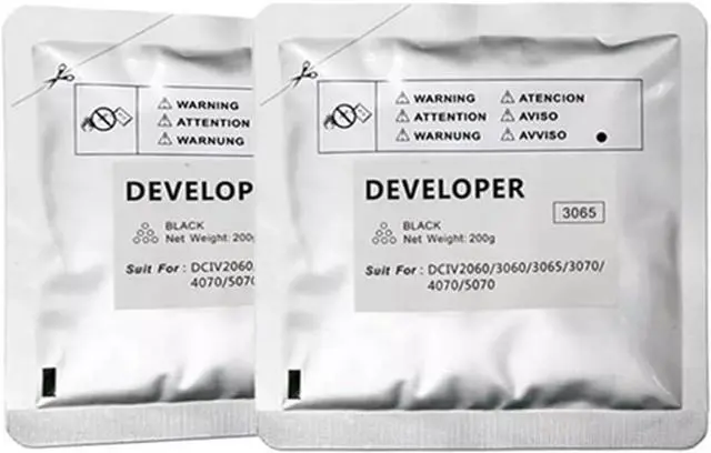 Alt view image 3 of 5 - 1PCS DC3065 Compatible for Xerox DCIV 2060 DCIV3060 DCIV 3065 DCIV 3070 DCIV 4070 DCIV5070 Developer Compatible 200g Black Copier