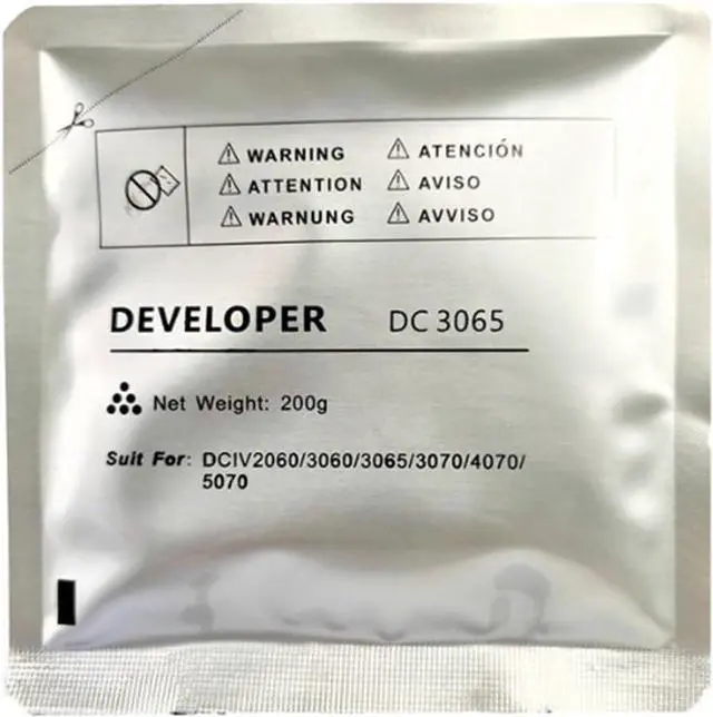 Alt view image 5 of 5 - 1PCS DC3065 Compatible for Xerox DCIV 2060 DCIV3060 DCIV 3065 DCIV 3070 DCIV 4070 DCIV5070 Developer Compatible 200g Black Copier