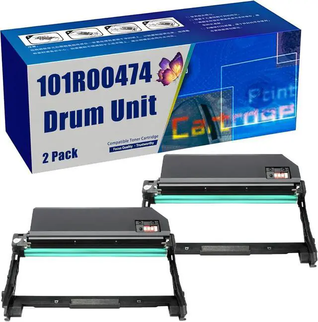 Main image of 101R00474 Drum Unit Replacement Compatible for Xerox Phaser 3052 3260 for WorkCentre 3215 322 Printer 2 Pack