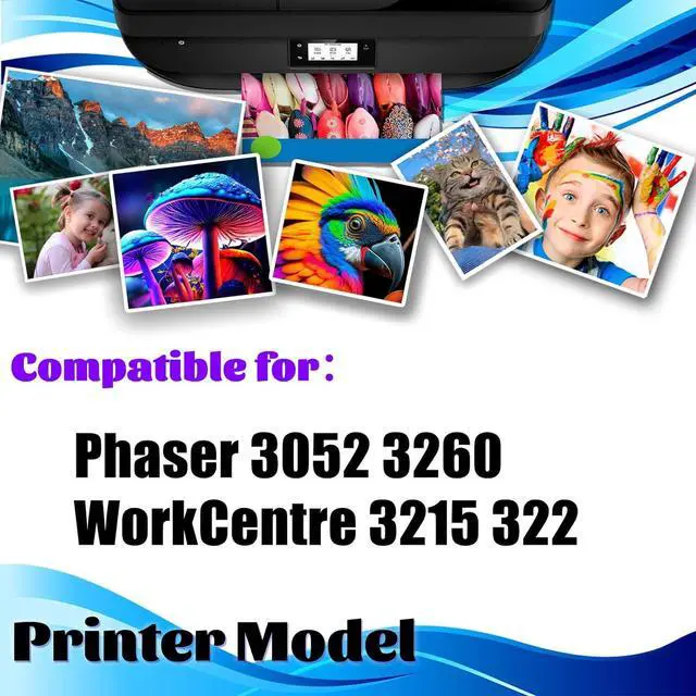 Alt view image 2 of 7 - 101R00474 Drum Unit Replacement Compatible for Xerox Phaser 3052 3260 for WorkCentre 3215 322 Printer 2 Pack