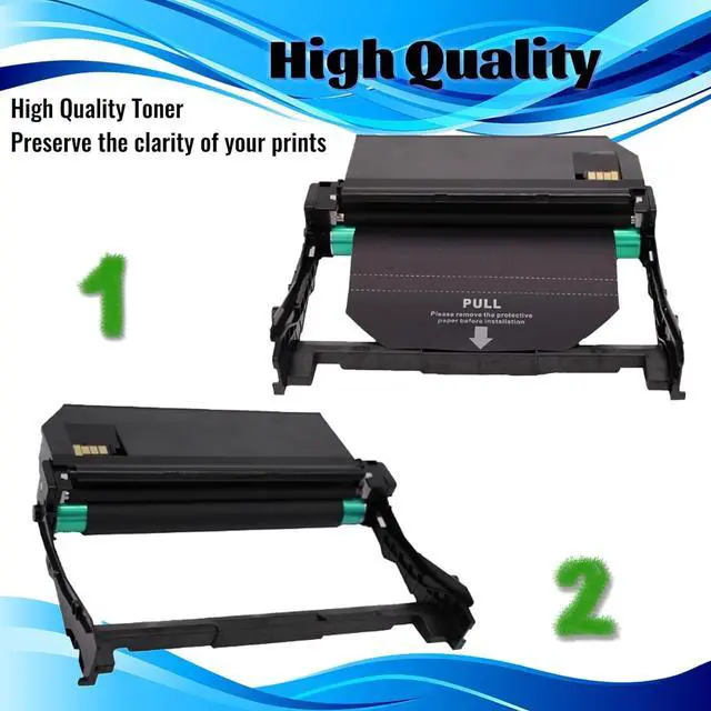 Alt view image 4 of 7 - 101R00474 Drum Unit Replacement Compatible for Xerox Phaser 3052 3260 for WorkCentre 3215 322 Printer 2 Pack