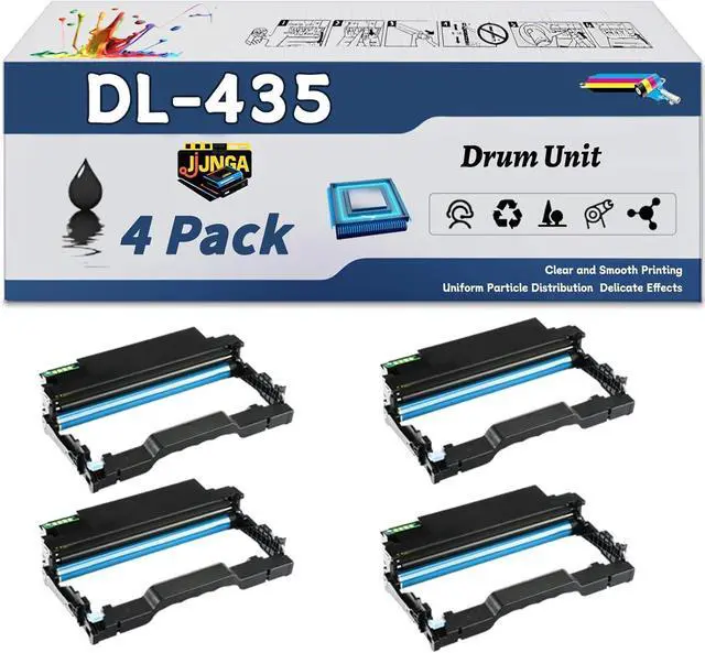 Main image of DL-435 Drum Unit is Compatible for Pantum P3365DN P3385DN M7165DN M7185DN Printers, with a Capacity of 22000 Pages and a Very Good Printing Experience (4 Pack Black)