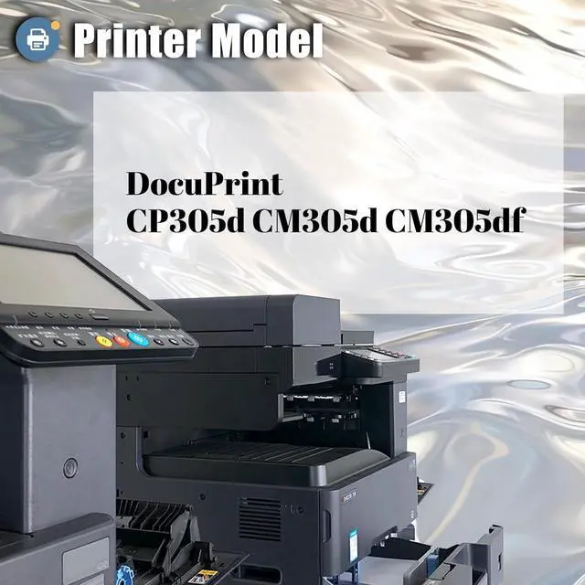 Alt view image 2 of 7 - CM305 CT350876 Drum Unit Replacement Compatible for Xerox DocuPrint CP305d CM305d CM305df Printer