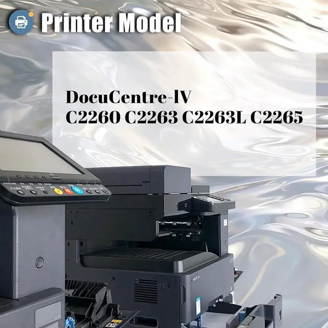 Alt view image 2 of 7 - IV C2260 Drum Unit Replacement Compatible for Xerox DocuCentre-lV C2260 C2263 C2263L C2265 Printer Magenta Drum