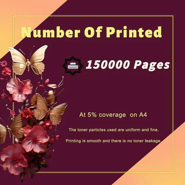 Alt view image 3 of 7 - 58D0Z00 Imaging Unit Compatible for Lexmark B2865dw M5255 M5270 MS725dvn MS821dn MS821n MS822de MS823dn MS823n Printers, Print Up to 150000 Pages, Bright Colors (2-Pack Black)