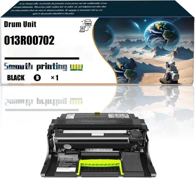 Main image of Replacement Parts Drum Unit 013R00702 Compatible with Xerox B410 VersaLink B415 Printers, Contains Chip and Clear Printing (Black)