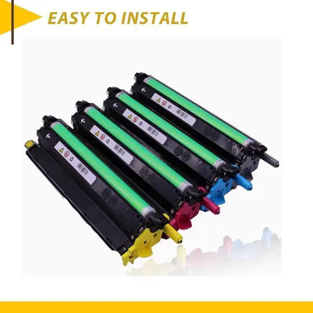 Alt view image 5 of 7 - 108R01121 Drum Unit Suitable for Xerox Phaser 6600DN 6600N VersaLink C400DN C400N C405DN WorkCentre 6605DN 6605N 6655 Printer, Imaging Drum Cartridge Yellow