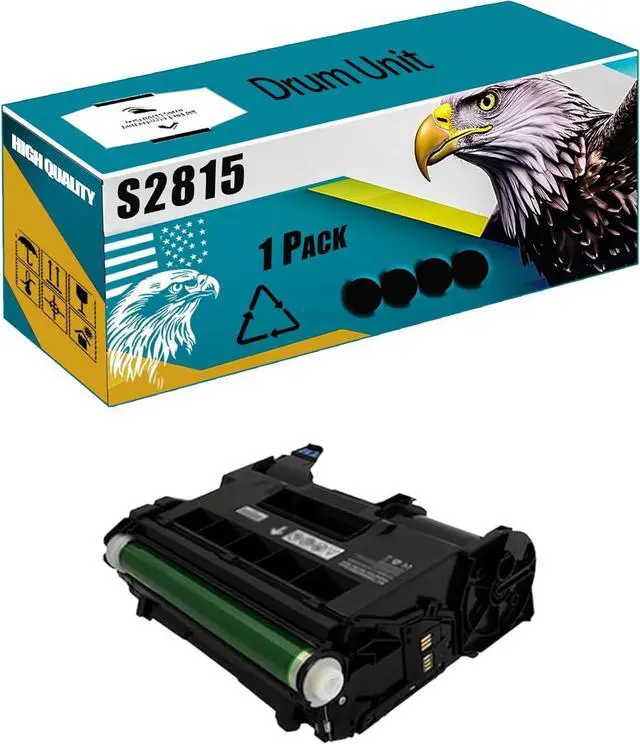 Main image of S2815 Drum Unit Compatible for Dell Smart Multifunction S2810dn H815dw S2815dn Printers, High Production Replacement (Black)
