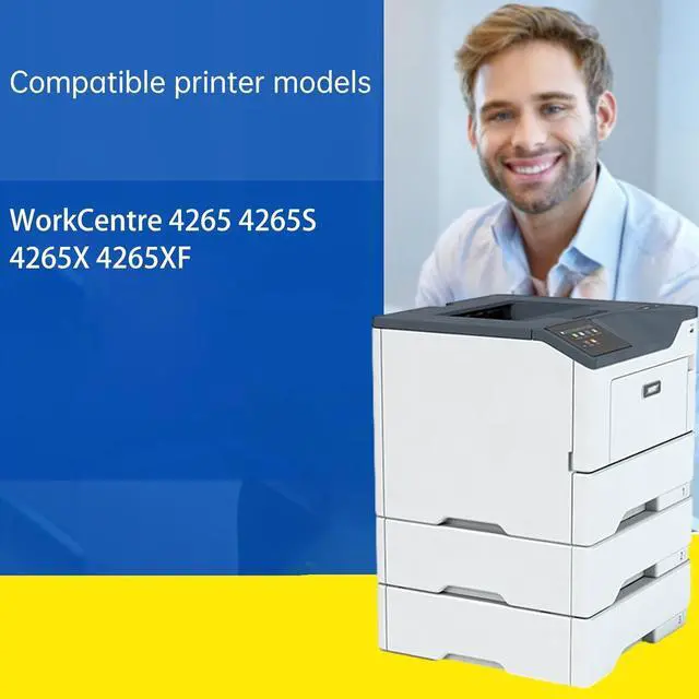 Alt view image 2 of 7 - Compatible for Xerox WorkCentre 4265 4265S 4265X 4265XF Printers, 113R00776 Drum Unit, Ultra-High Print Page Count with Chip 80000 Pages (Black)