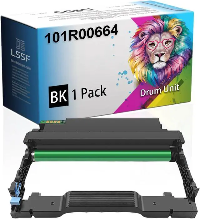 Main image of Compatible for Xerox B205 B210 B215 Printers, 101R00664 Drum Unit, Ultra-High Print Page Count with Chip 12000 Pages (Black)