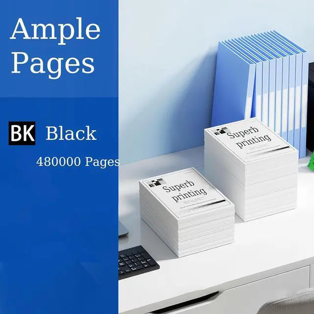 Alt view image 3 of 7 - Compatible for Xerox 4110 4112 4127 4590 4595 Printers, 13R653 013R00646 Drum Unit, Ultra-High Print Page Count with Chip 480000 Pages (Black)