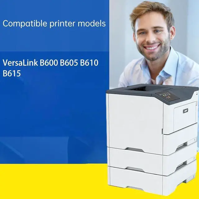 Alt view image 2 of 7 - Compatible for Xerox VersaLink B600 B605 B610 B615 Printers, 101R00582 B600 Drum Unit, Ultra-High Print Page Count with Chip 60000 Pages (Black)