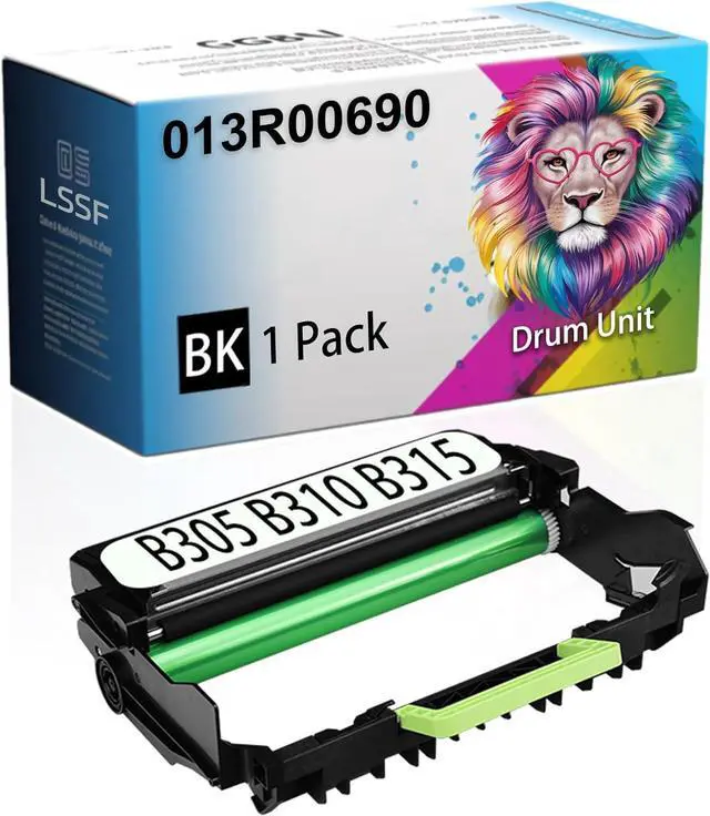 Main image of Compatible for Xerox B305 B310 B315 Printers, 013R00690 Drum Unit, Ultra-High Print Page Count with Chip 40000 Pages (Black)