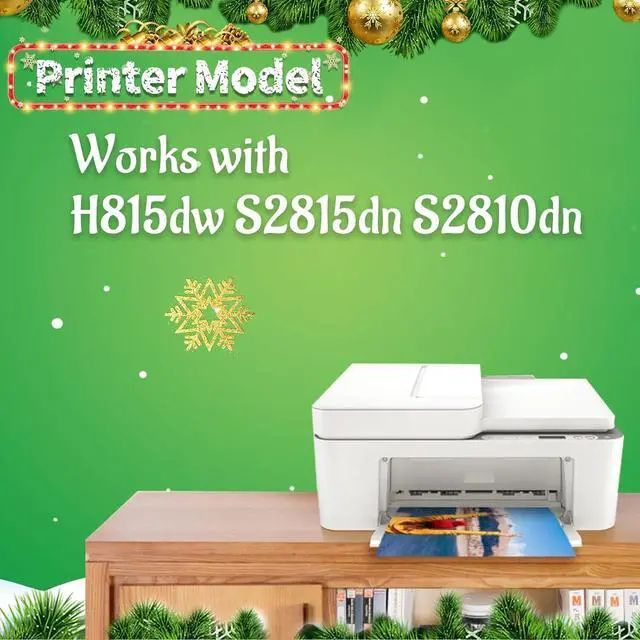 Alt view image 2 of 7 - 724-BBKG Drum Unit Replacement Compatible for Dell H815dw S2815dn S2810dn Printer 1 Pack