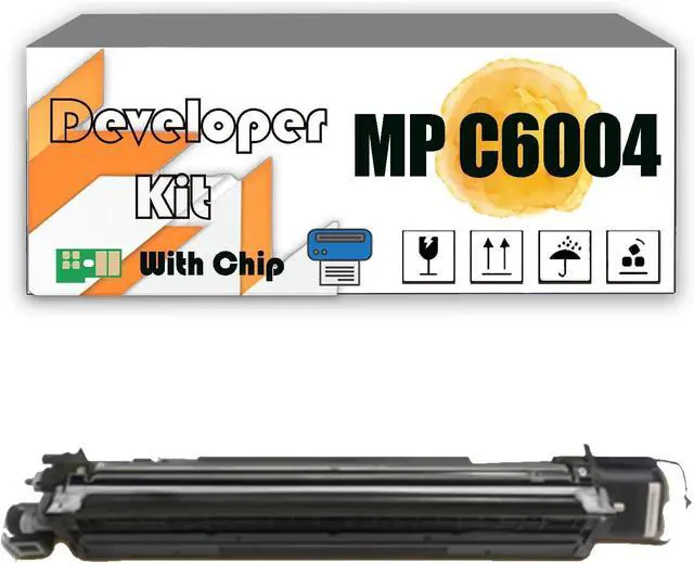 Main image of MP C6004 MPC6004 Developer Kit Compatible for Ricoh MP C4504 C4504ex C5504 C5504SP C6004 C6004ex Gestetner DSC1245EX DSC1260EX Printers, High Yield 100,000 Pages Cyan*1