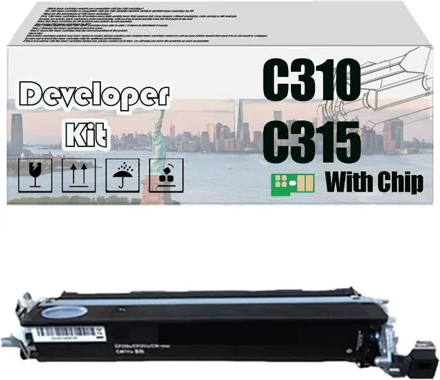 Main image of C310 C315 Developer Kit, Compatible for Xerox C310 C310DNI C315 C315DNI PrintersHigh Print Volume with Chip Black*1