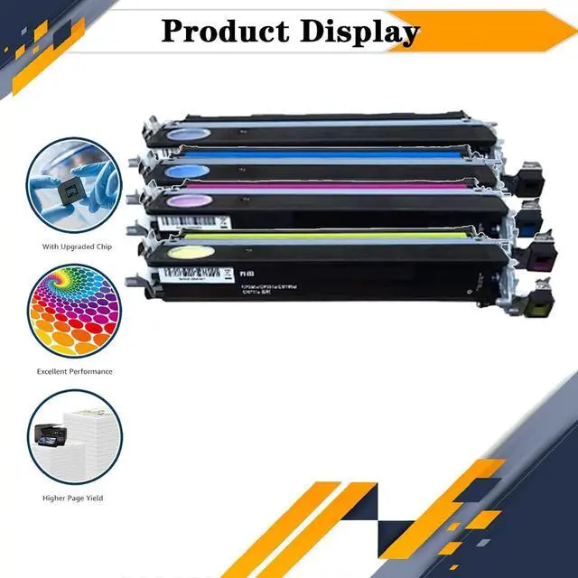 Alt view image 5 of 7 - C310 C315 Developer Kit Compatible for Xerox C310 C310DNI C315 C315DNI Printers, High Yield 80,000 Pages Black*2