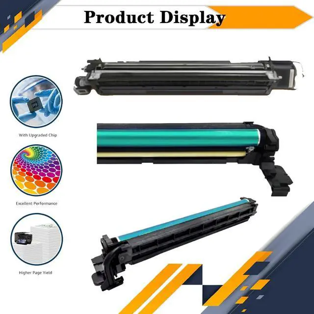 Alt view image 5 of 7 - MP C6004 MPC6004 Developer Kit Compatible for Ricoh MP C4504 C4504ex C5504 C5504SP C6004 C6004ex Gestetner DSC1245EX DSC1260EX Printers, High Yield 100,000 Pages Cyan*1