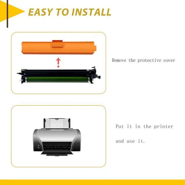 Alt view image 5 of 7 - Drum Unit Suitable for Xerox Versalink C7020 C7025 C7030 Printer, Imaging Drum Cartridge 1 Set