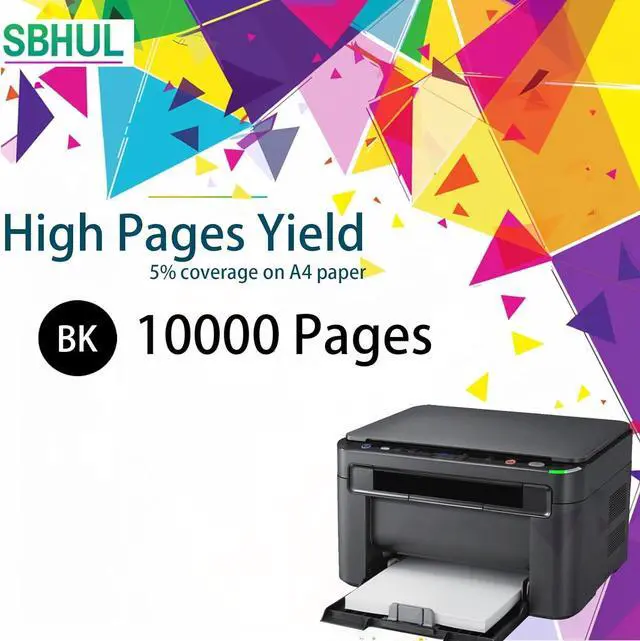 Alt view image 3 of 7 - Compatible for Xerox B205 B210 B215 Printers, B205 Drum Unit (with chip) , High Yield 10000 Pages, Convenient to Install Eco 101R00664 (Black)