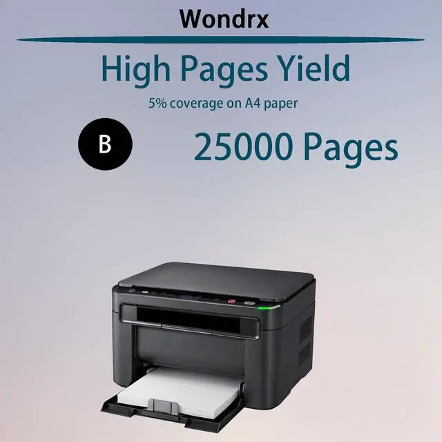 Alt view image 3 of 7 - 44574301 Drum Unit (with chip) Compatible for OKI Data B411D B411DN B412DN B431D B431DN B432DN B512DN Printer, High Yield 25000 Pages, Convenient to Install Eco (Black)