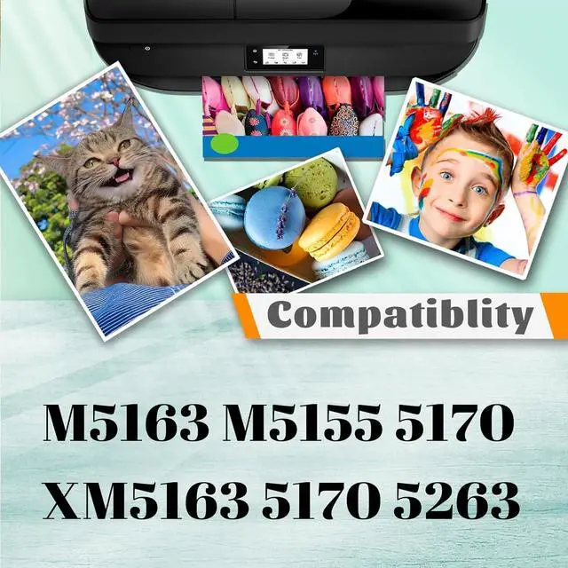 Alt view image 2 of 7 - Compatible for Lexmark 24B6025 Drum Unit Replacement for M5163 M5155 5170 XM5163 5170 5263 Printer 2 Pack
