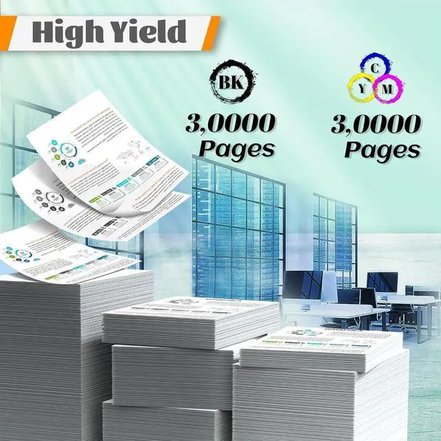 Alt view image 3 of 7 - C925 X925 Drum Unit, Replacement C925X72G C925X73G C925X74G C925X75G Drum Unit, Compatible for Lexmark C925 C925DE X925 X925DE Printer 1 Black