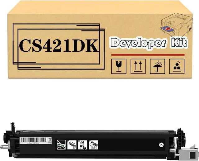 Main image of CS421DK CS421DC CS421DM CS421DY Developer Kit Compatible for Lexmark CS421dn CS521dn CS622de CX421adn CX522ade CX622ade CX625adhe Printers Black*1