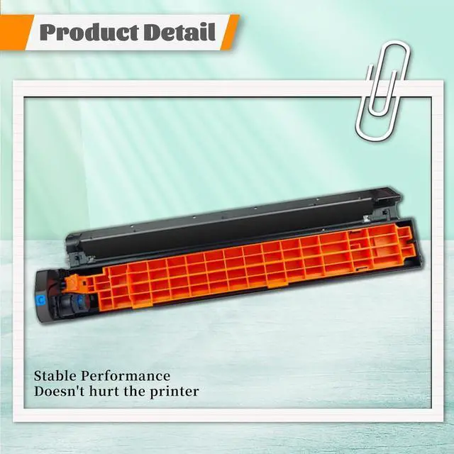 Alt view image 6 of 7 - Compatible for OKI C831 Drum Unit Replacement for C811dn C831dn C831cdn C841 Printer 1 Cyan